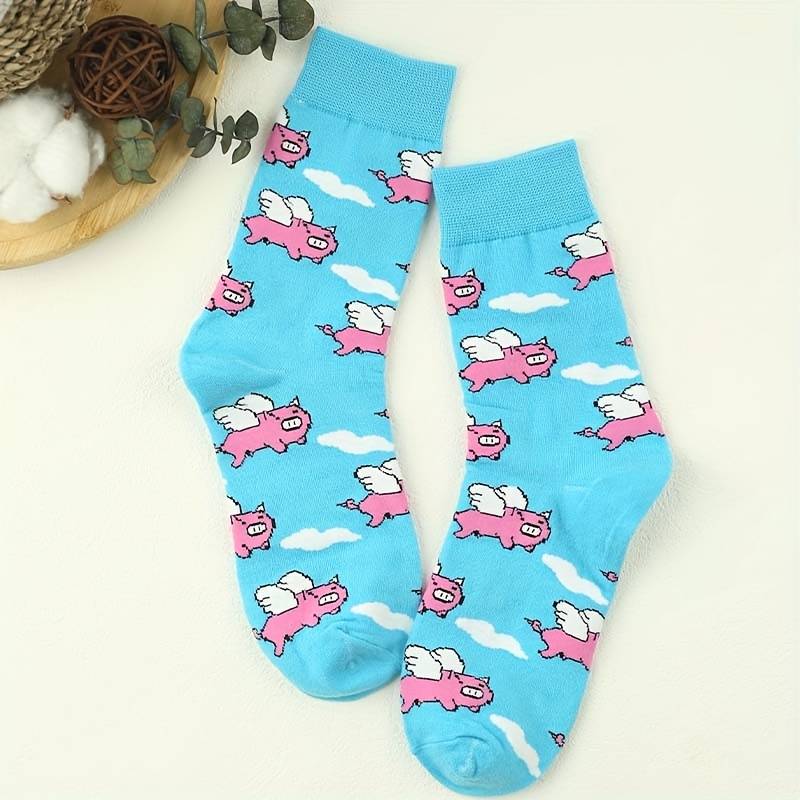 Flying Pig Socks