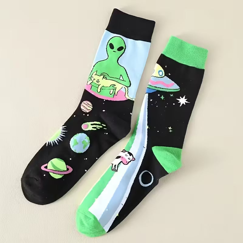 Invader Socks