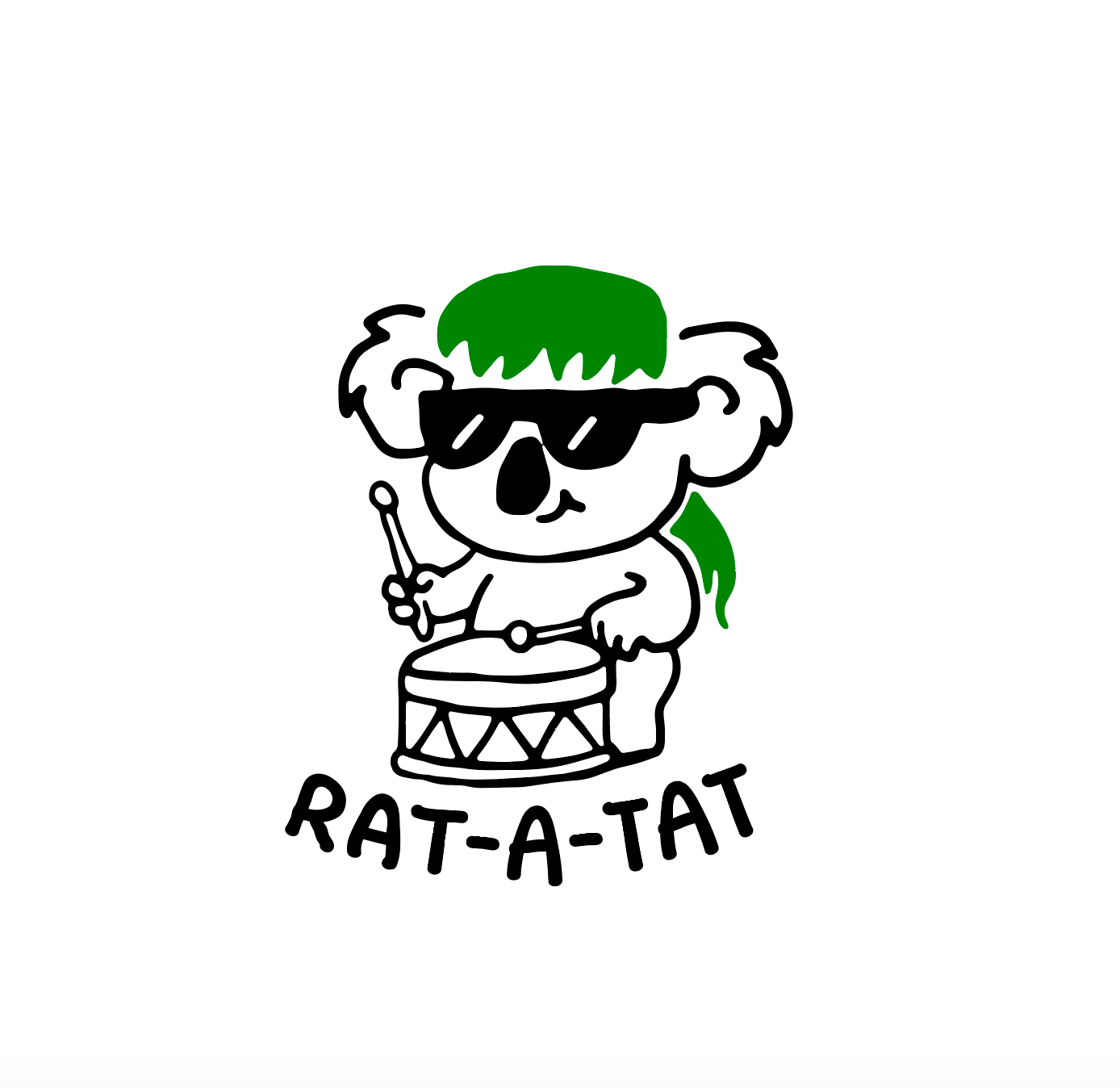 KOALA WITH SNARE DRUM Sour Melons X Stackwave